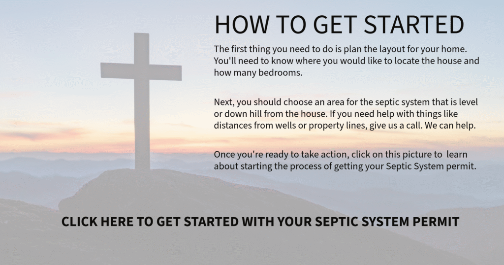 South Carolina sc septic system permit application residential Grace wins land services LLC septic installer 